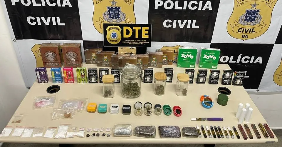 Homem suspeito de tráfico de drogas é preso em Feira de Santana