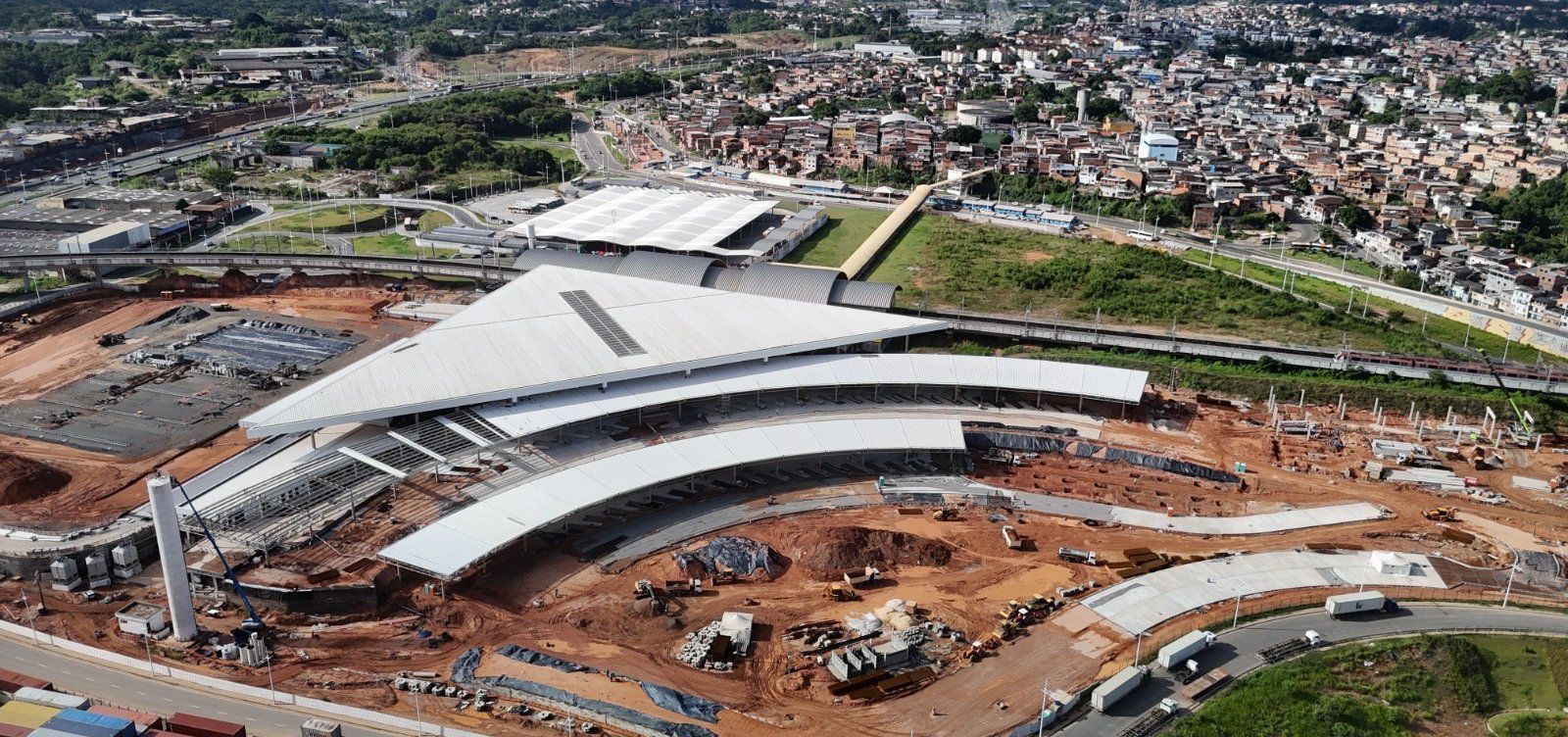 Imagem Da Nova Rodoviaria Em Constru&ccedil;&atilde;o