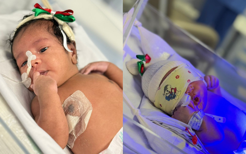 Levar decorações natalinas para a maternidade é importante porque cria um ambiente mais acolhedor e festivo, ajudando a reduzir o estresse e marcar o nascimento do bebê como um momento especial/Foto: Ascom/FESF-SUS