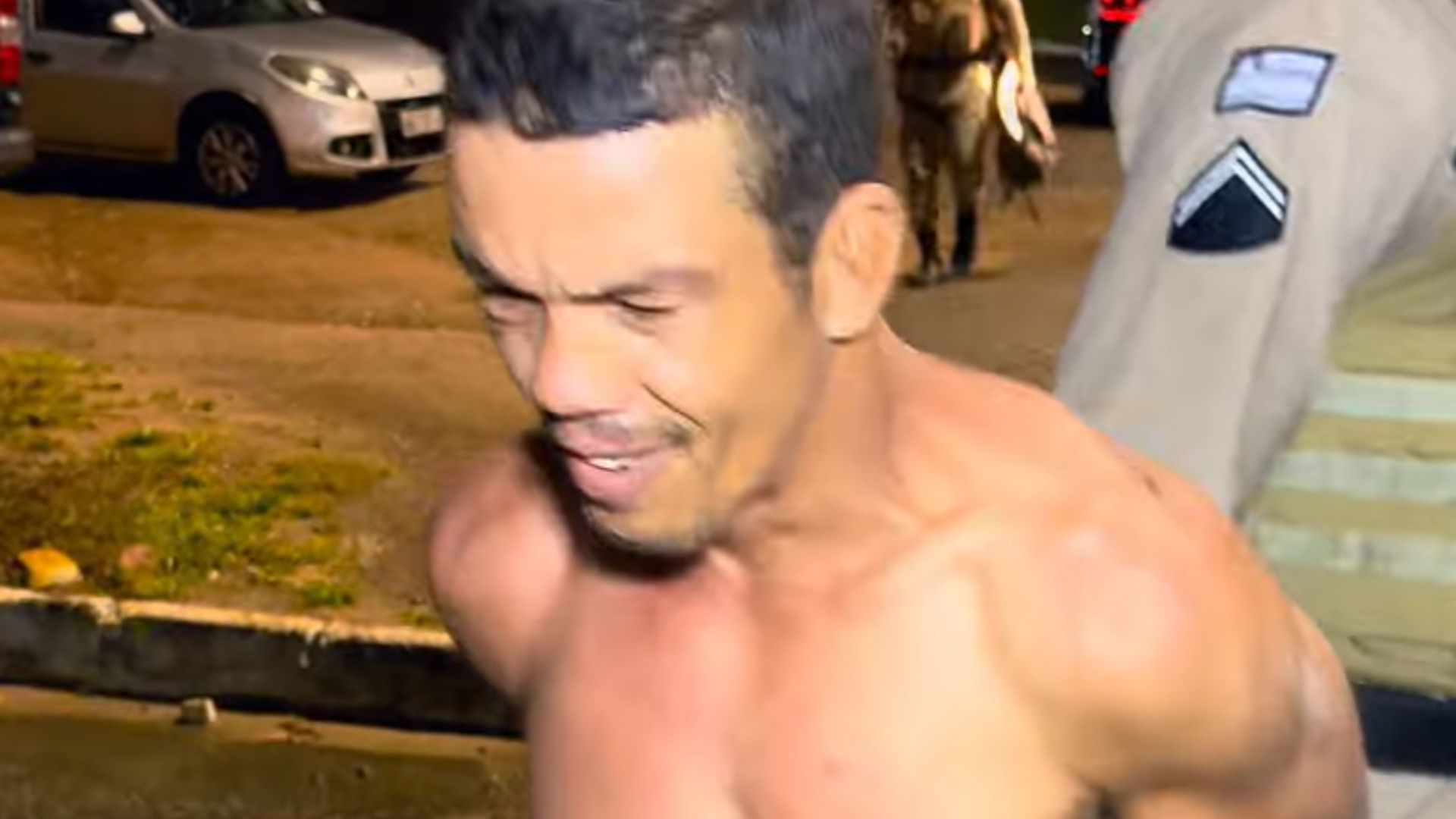 Homem suspeito de agredir a pr&oacute;pria m&atilde;e. Foto: reprodu&ccedil;&atilde;o | Al&ocirc; Juca