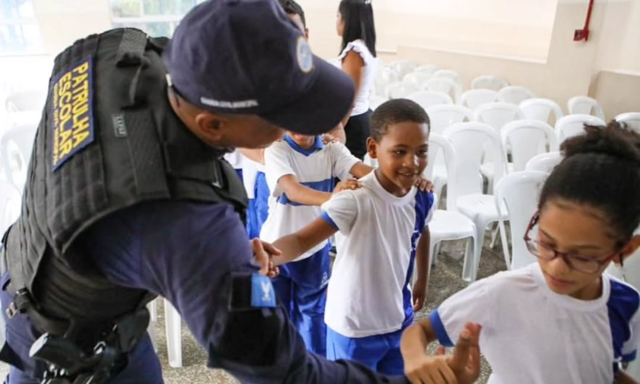 Guarda Civil Municipal em ações pela cidadania. Foto: redes sociais | @gcmsalvador