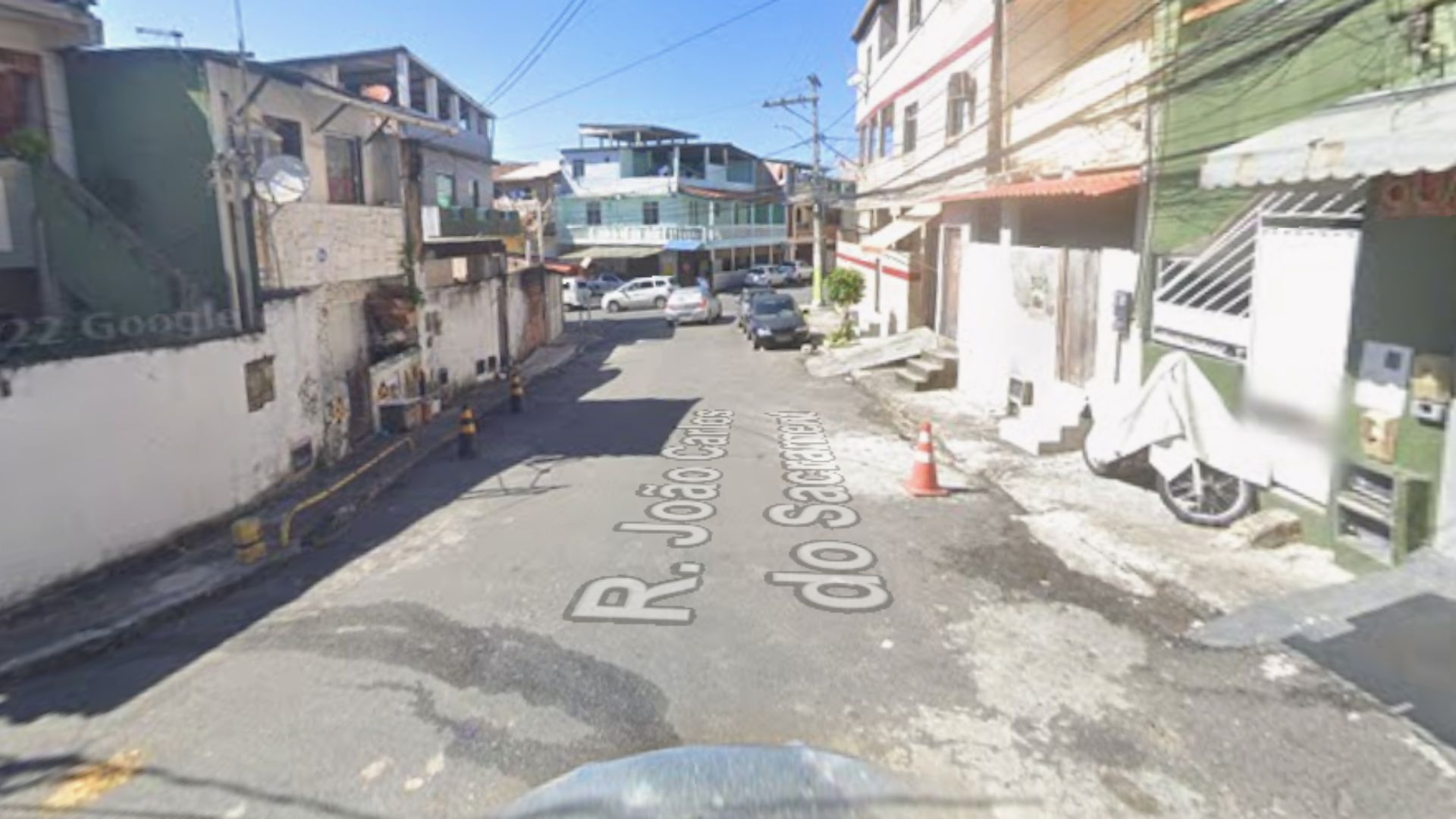 Ataque a tiros na Boca do Rio. Foto: Google Street View