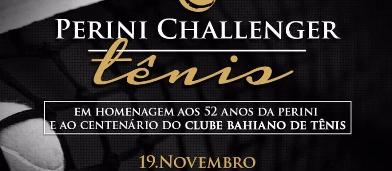 Perini Challenger retoma tradição de torneio social de tênis