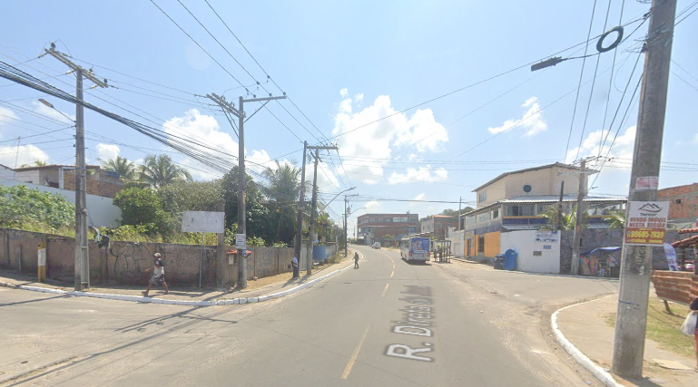 Casal foi assassinado nesta quinta-feira (24). Foto: Google Street View