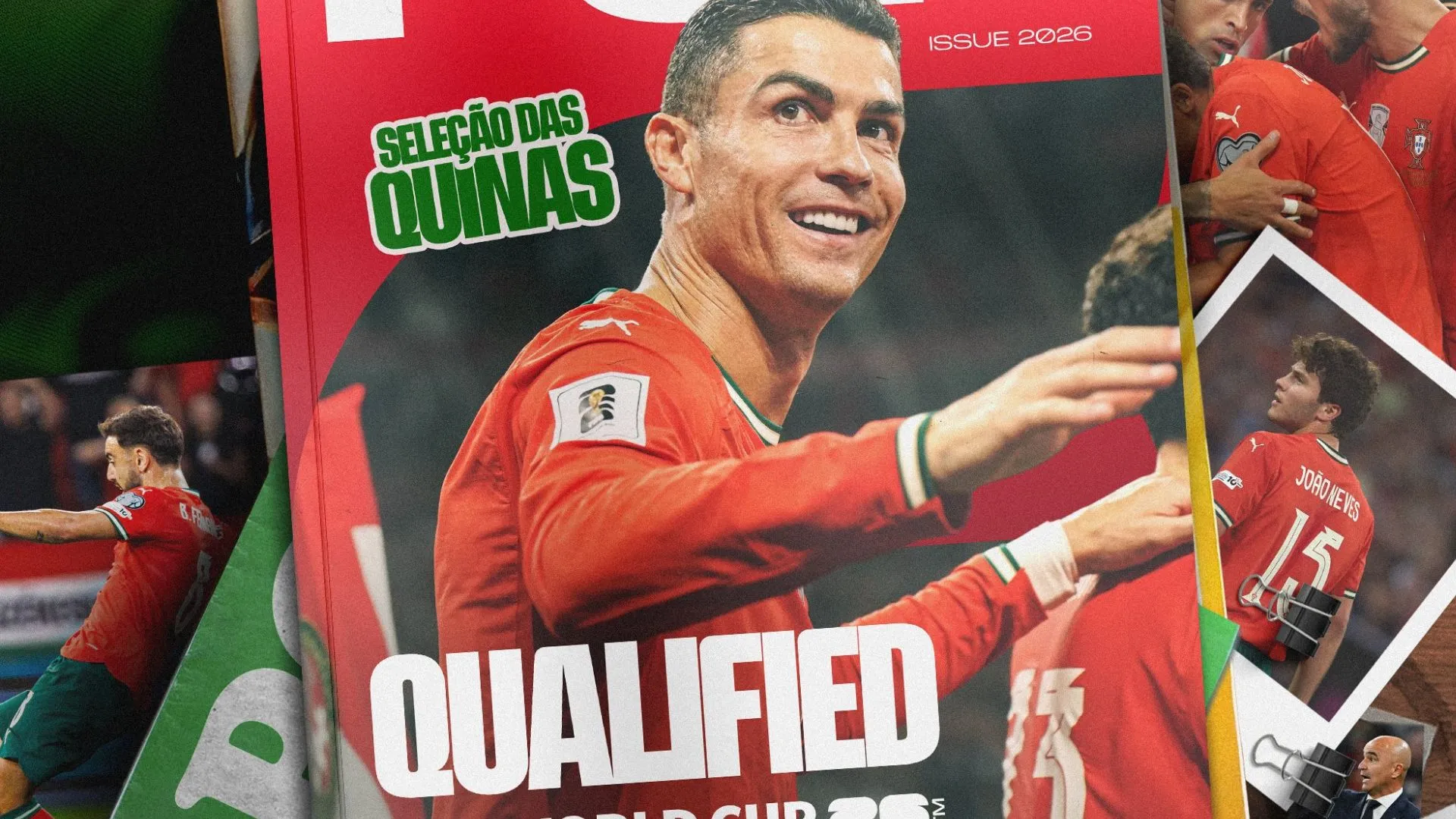 Cristiano Ronaldo vai à sexta Copa do Mundo da sua carreira