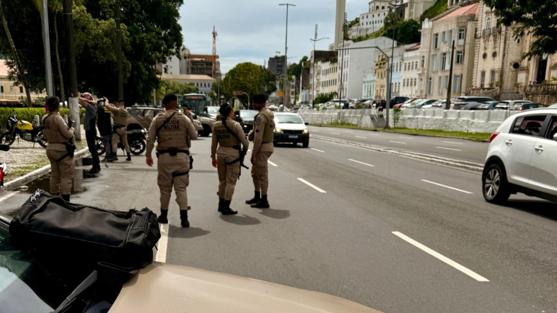 Operação Força Total na Bahia. Foto: PMBA