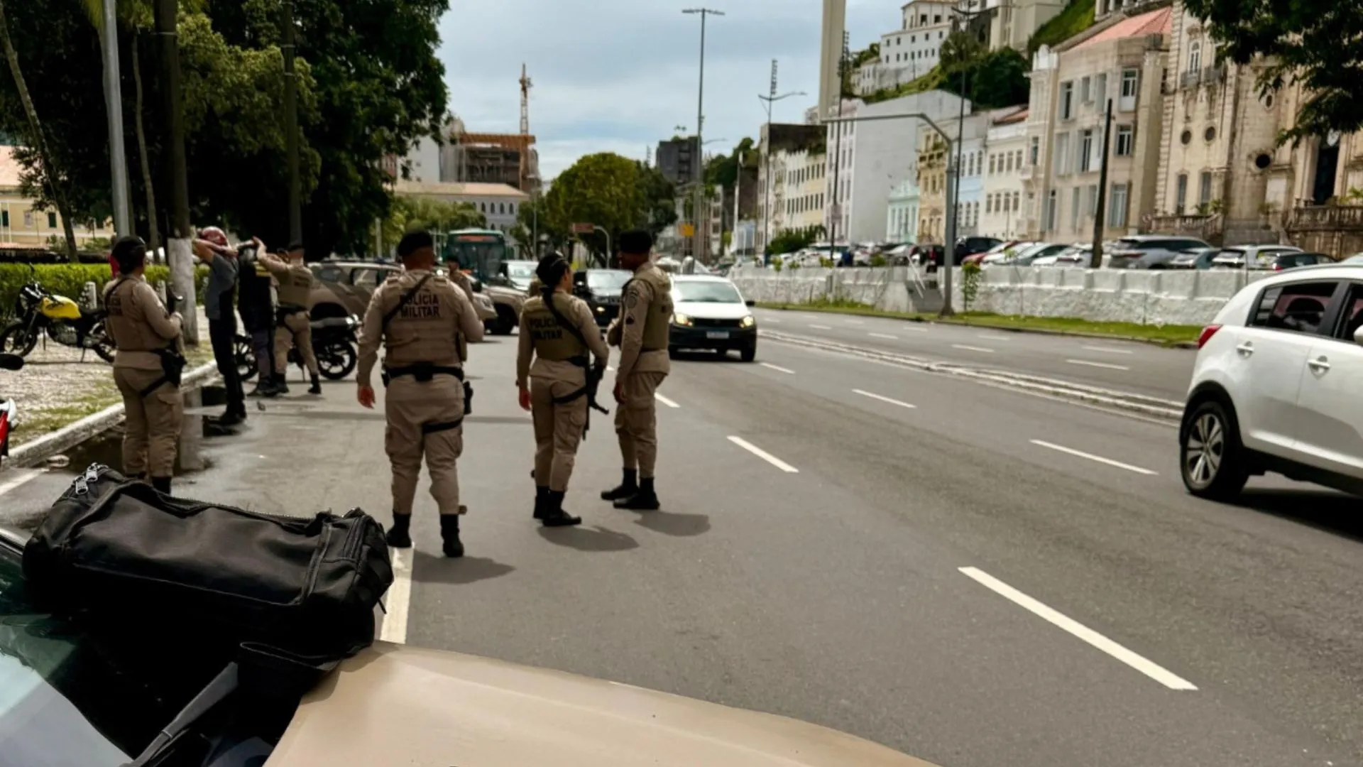 Operação Força Total na Bahia. Foto: PMBA
