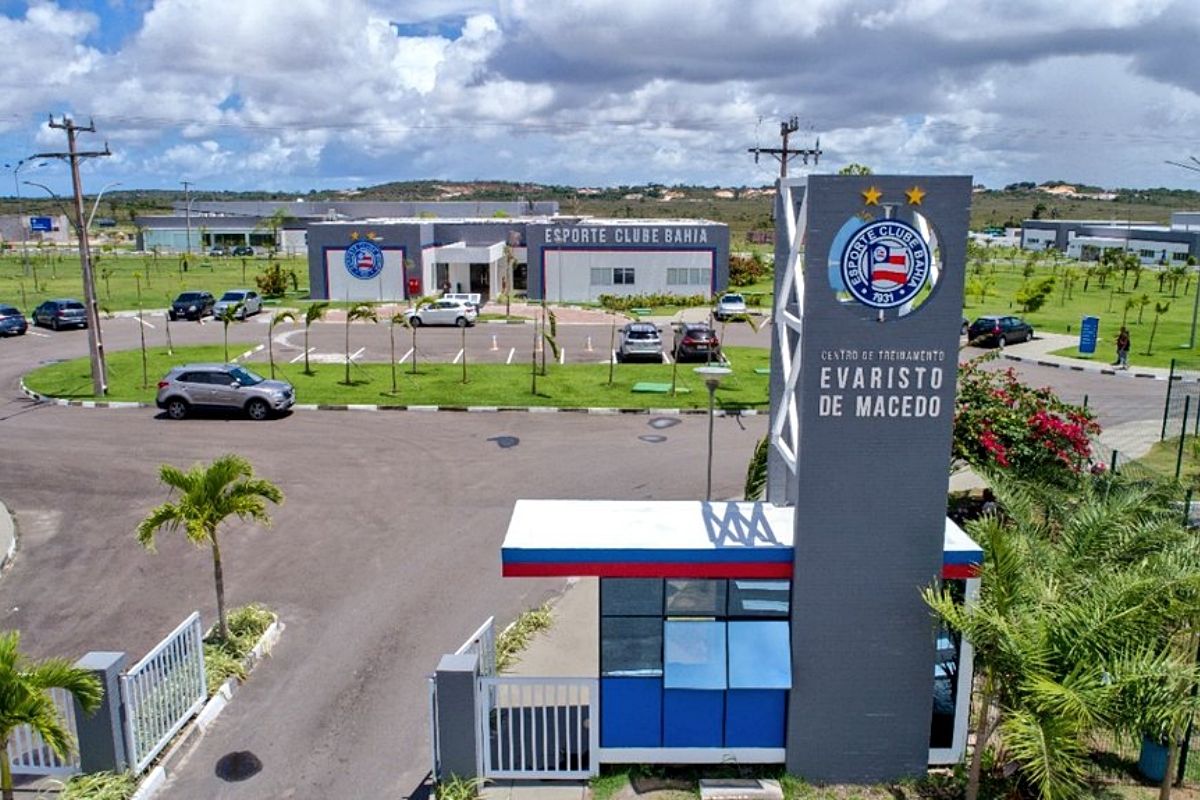 O CEO da SAF do Bahia falou ainda sobre o que será feito com o CT Evaristo de Macêdo e se o Bahia vai comprar a Fonte Nova. Foto: X/ecbahia