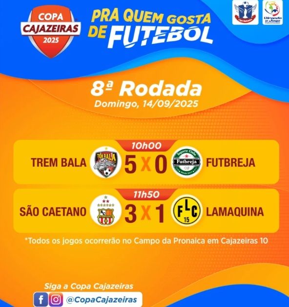 Copa Cajazeiras. Foto: Reprodução | Instagram