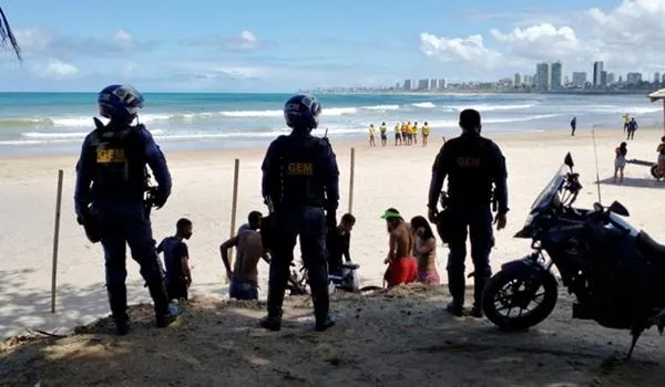 Guarda Municipal fiscaliza praias de  São Tomé de Paripe até Flamengo neste final de semana