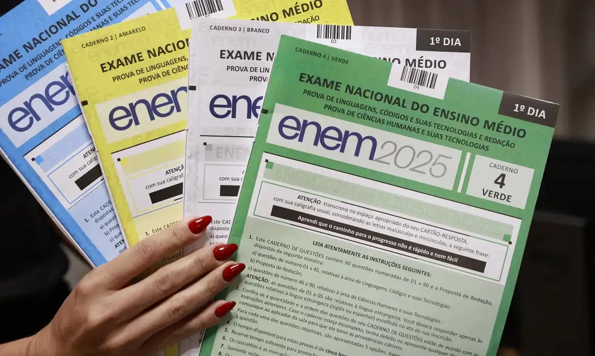 Gabarito oficial do Enem 2025 já está disponível; confira