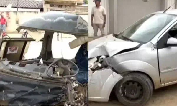  Acidente entre van e carro que deixou 29 feridos na Bahia