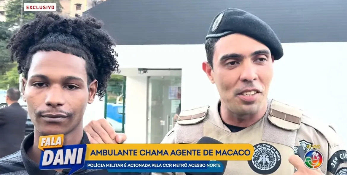 Ambulante é preso após chamar segurança de ‘macaco’ na Estação Acesso Norte