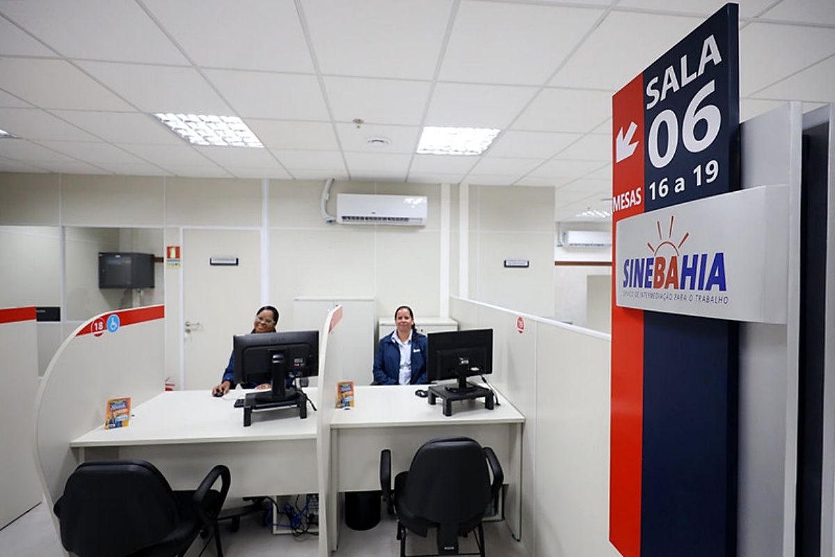 Vagas de emprego do SineBahia. Confira as oportunidades desta sexta (10). Foto: GOVBA