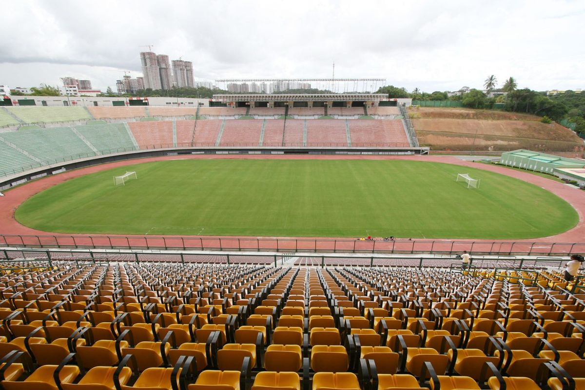 Jacuipense e Am&eacute;rica-RN se enfrentam no Est&aacute;dio de Pitua&ccedil;u. Foto: Reprodu&ccedil;&atilde;o