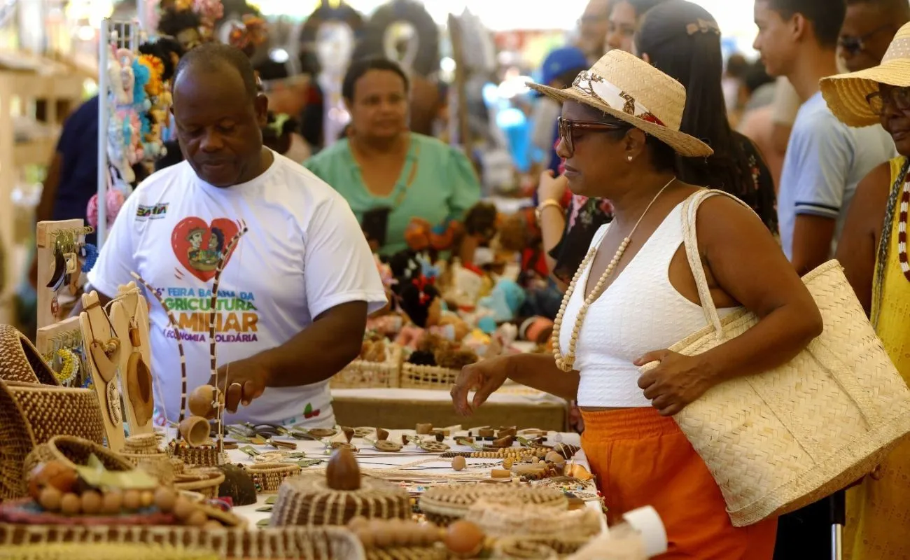 Feira de agricultura familiar recebe cerca de 80 mil visitantes em Salvador