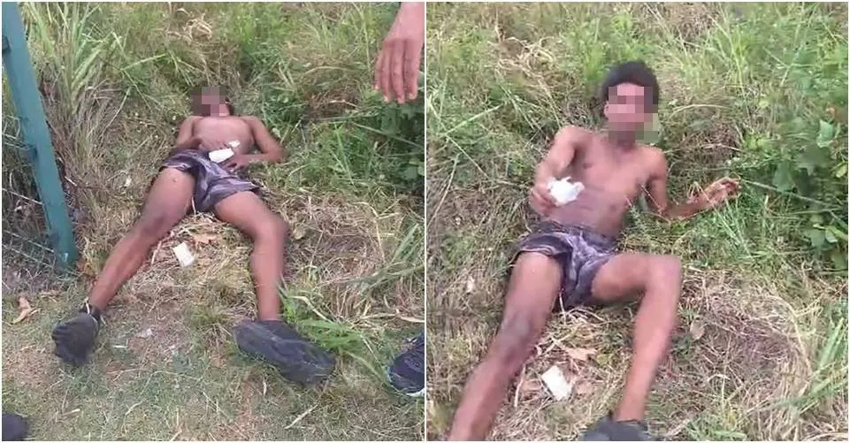 Suposto assaltante é agredido por populares na Avenida Paralela; assista