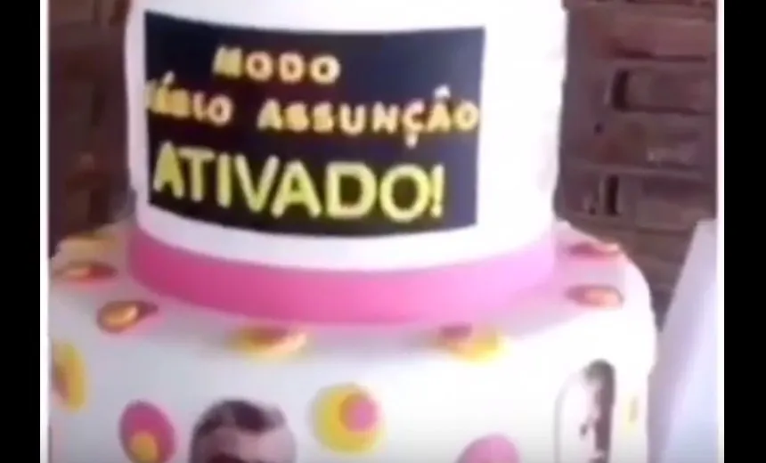Fábio Assunção vira tema de festa de aniversário; veja vídeo