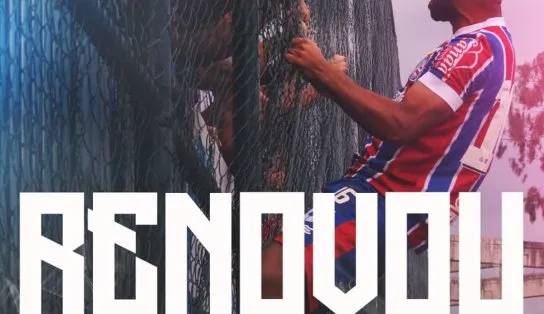 O Bahia contrata novo reforço para a temporada mirando em volta a série A do Brasileirão