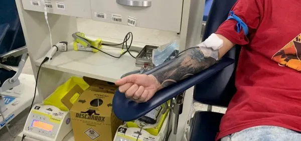 Hemoba alerta para estoques cr&iacute;ticos de sangue em Salvador.| Foto: Aline Santos/ Ascom Hemoba