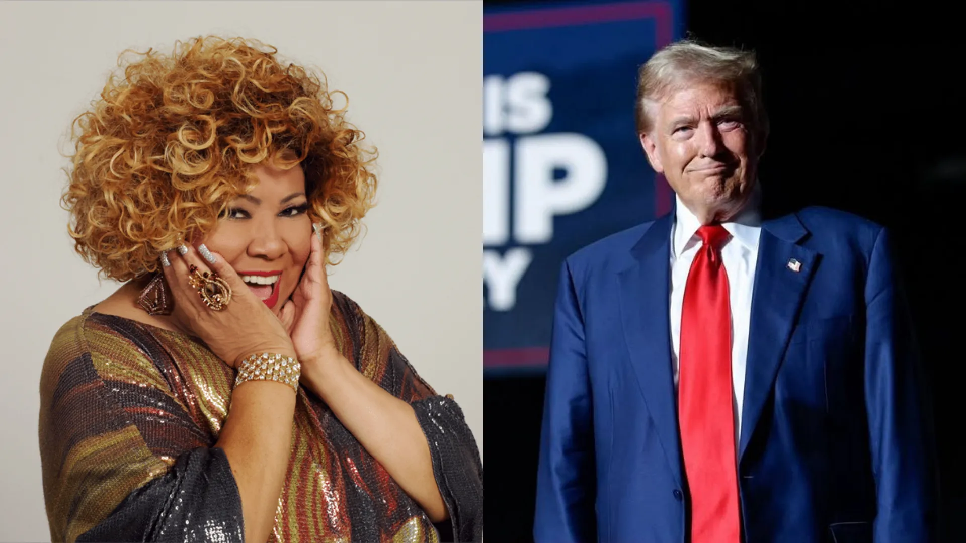 Alcione debocha de Trump e viraliza: 'Vou fazer uma macumbinha'