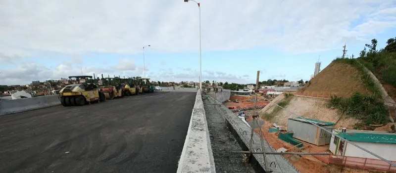 REGIÃO METROPOLITANA: Novo viaduto de Lauro de Freitas será entregue neste domingo