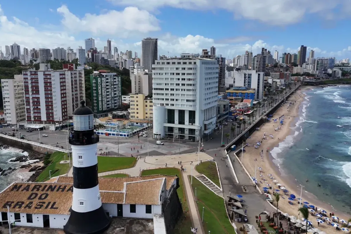Salvador tem tempo est&aacute;vel, mas inadequado para praias. Foto: Reprodu&ccedil;&atilde;o | CNN