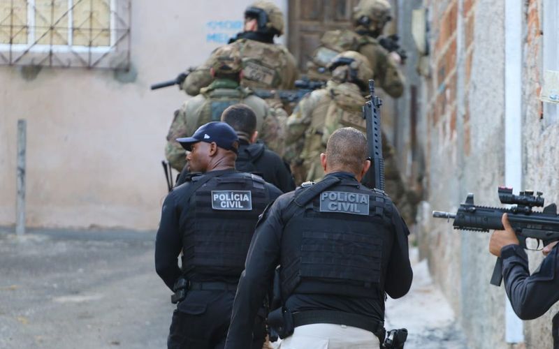 A FICCO Bahia integra policiais federais, civis, militares, penais, rodovi&aacute;rios federais e peritos/Foto: Divulga&ccedil;&atilde;o/SSP&nbsp;