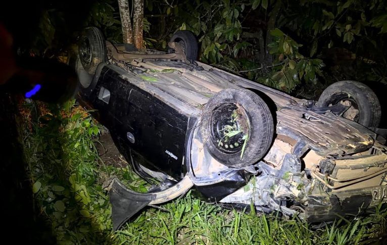 Ve&iacute;culo ap&oacute;s acidente / Cr&eacute;dito: Giro Ipia&uacute;