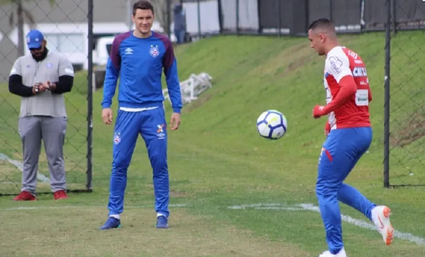 Em Curitiba, time do Bahia está pronto para o jogo desta quinta com o Paraná