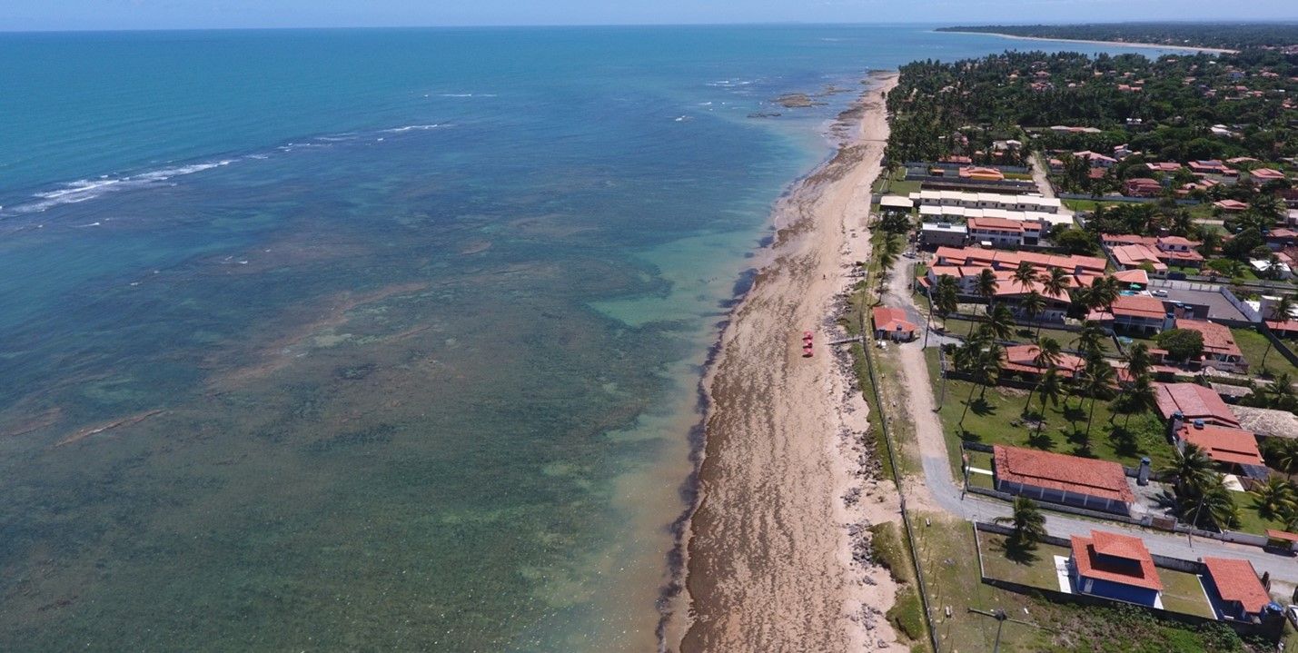 Vista aérea da Ilha de Itaparica. Foto: Felipe Peixoto Brito