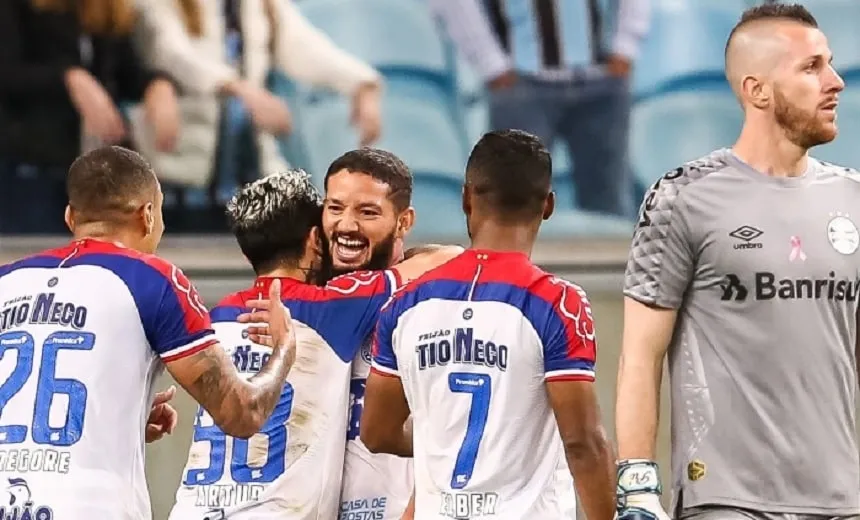Bahia vence o Grêmio em Porto Alegre e mantém foco na Libertadores