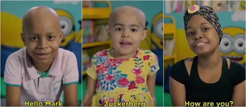 ‘#HELLOMARK’: Em vídeo, crianças do Martagão Gesteira pedem ajuda a fundador do Facebook; Assista