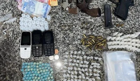PM diz que guarnição foi recebida a tiros em ação que mãe e filho foram baleados; suspeito está no HGE 