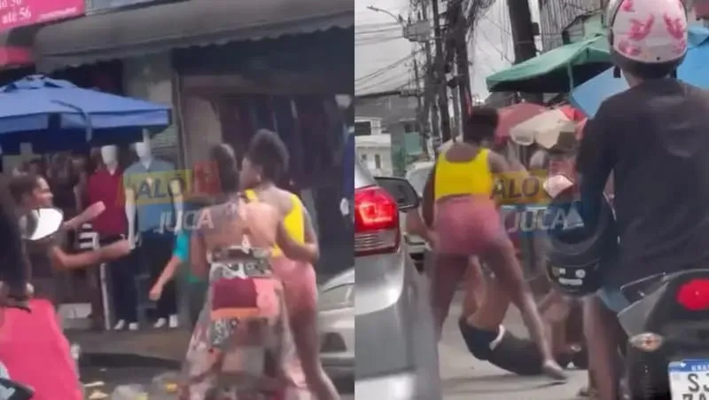 Mulher é esfaqueada durante briga em Cajazeiras; veja vídeo