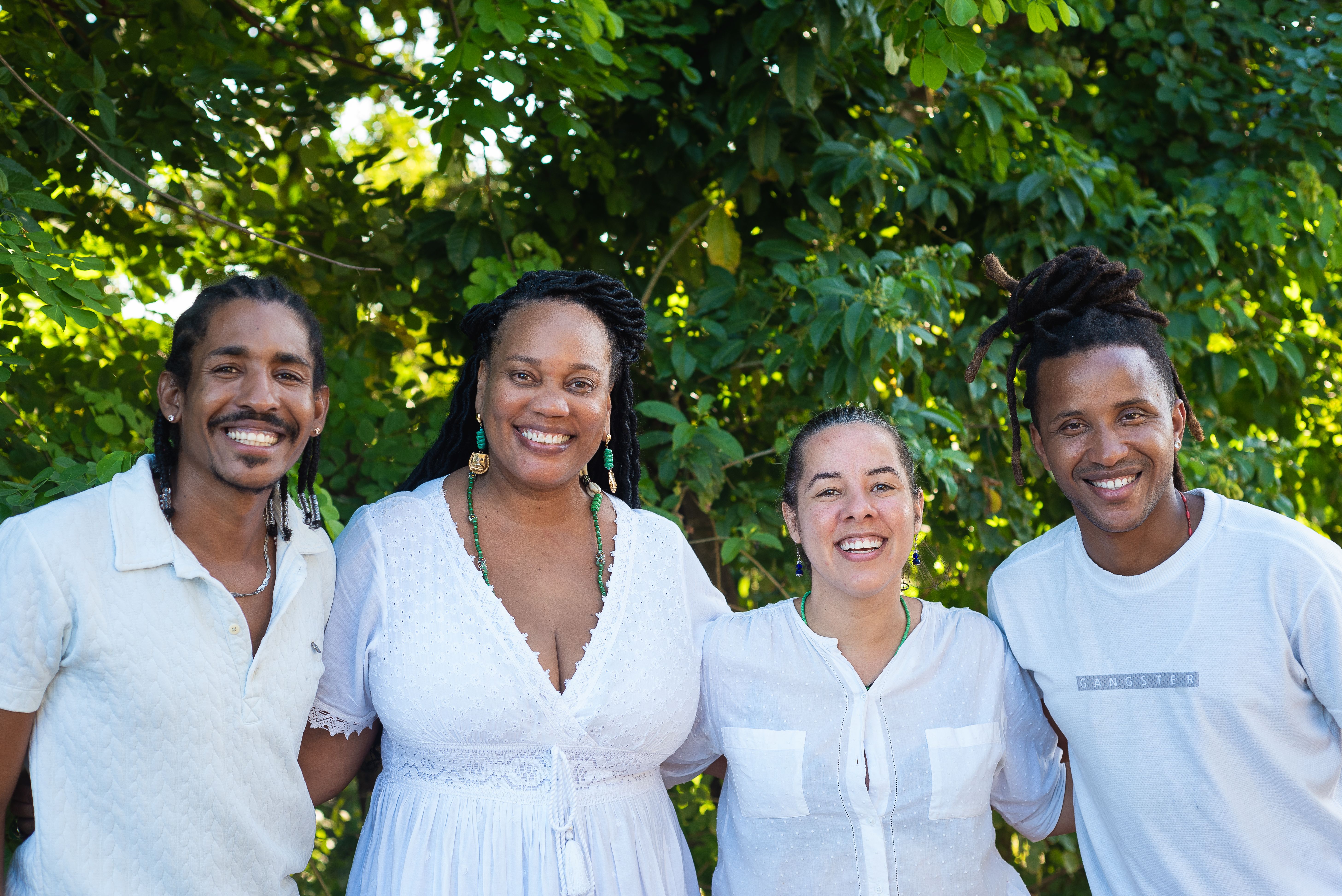 Tailson Souza, Carla Pita, Ravena Maia, Emerson Kilendo. | Foto: Israel Lima