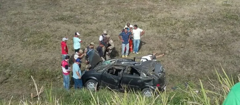 Agente da 56ª CIPM (Entre Rios) morre após sofrer acidente de carro na BR-101
