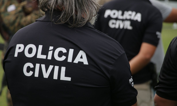 Polícia Civil segue nas buscas pelo suspeito.Foto: PCBA