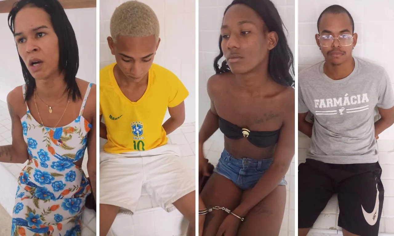 Veja quem são os homens e mulheres trans presos por extorsão em Salvador