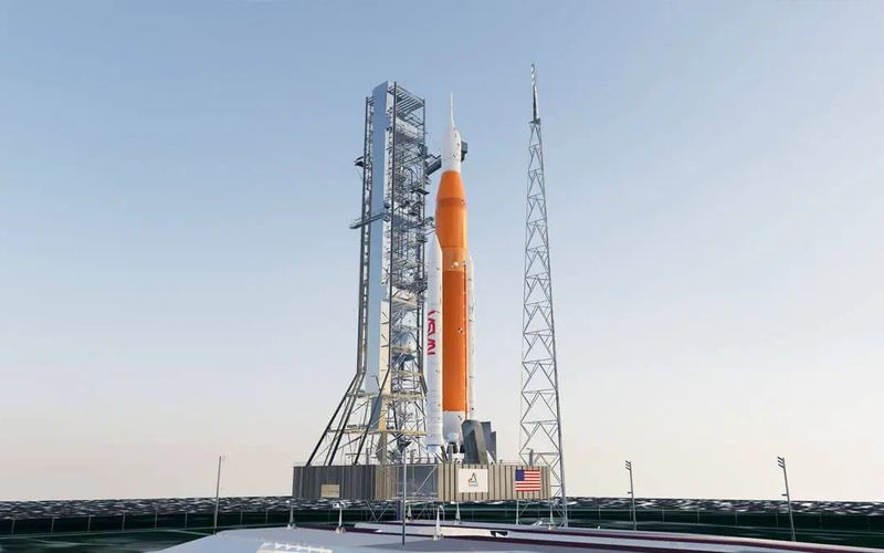 Diferente das miss&otilde;es Apollo, a Artemis II n&atilde;o pousar&aacute; na Lua, o objetivo &eacute; testar todos os sistemas com astronautas a bordo antes da futura miss&atilde;o de pouso/Foto: Divulga&ccedil;&atilde;o/NASA