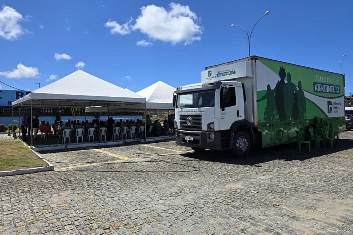 Dpe Nos dias 11 e 12 de novembro, a Defensoria Pública realzia atendimentos no município de Brejões. Foto: DPE