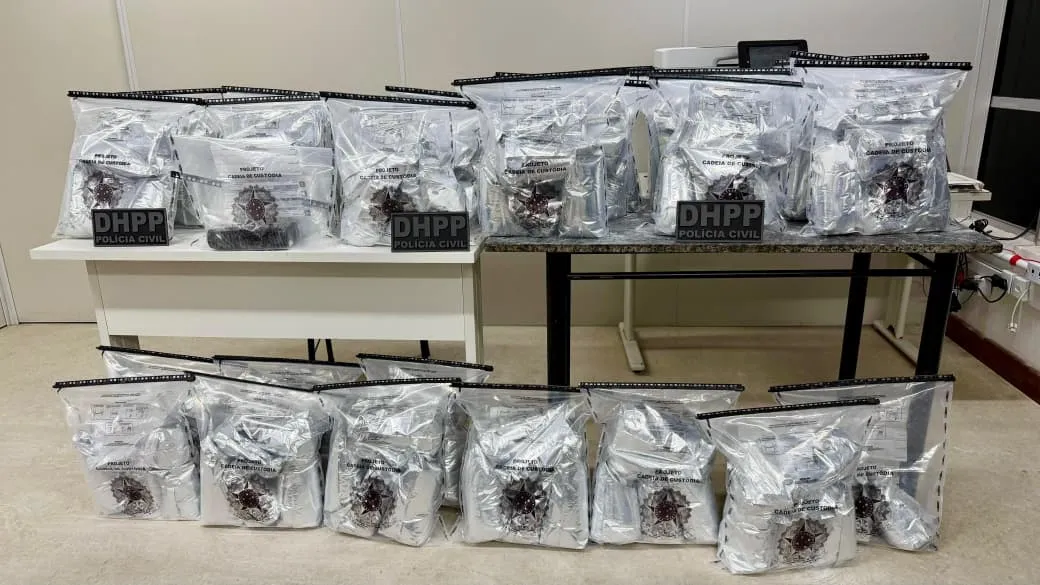 Polícia apreende 80 kg de cocaína que seriam enviados para facção em Salvador