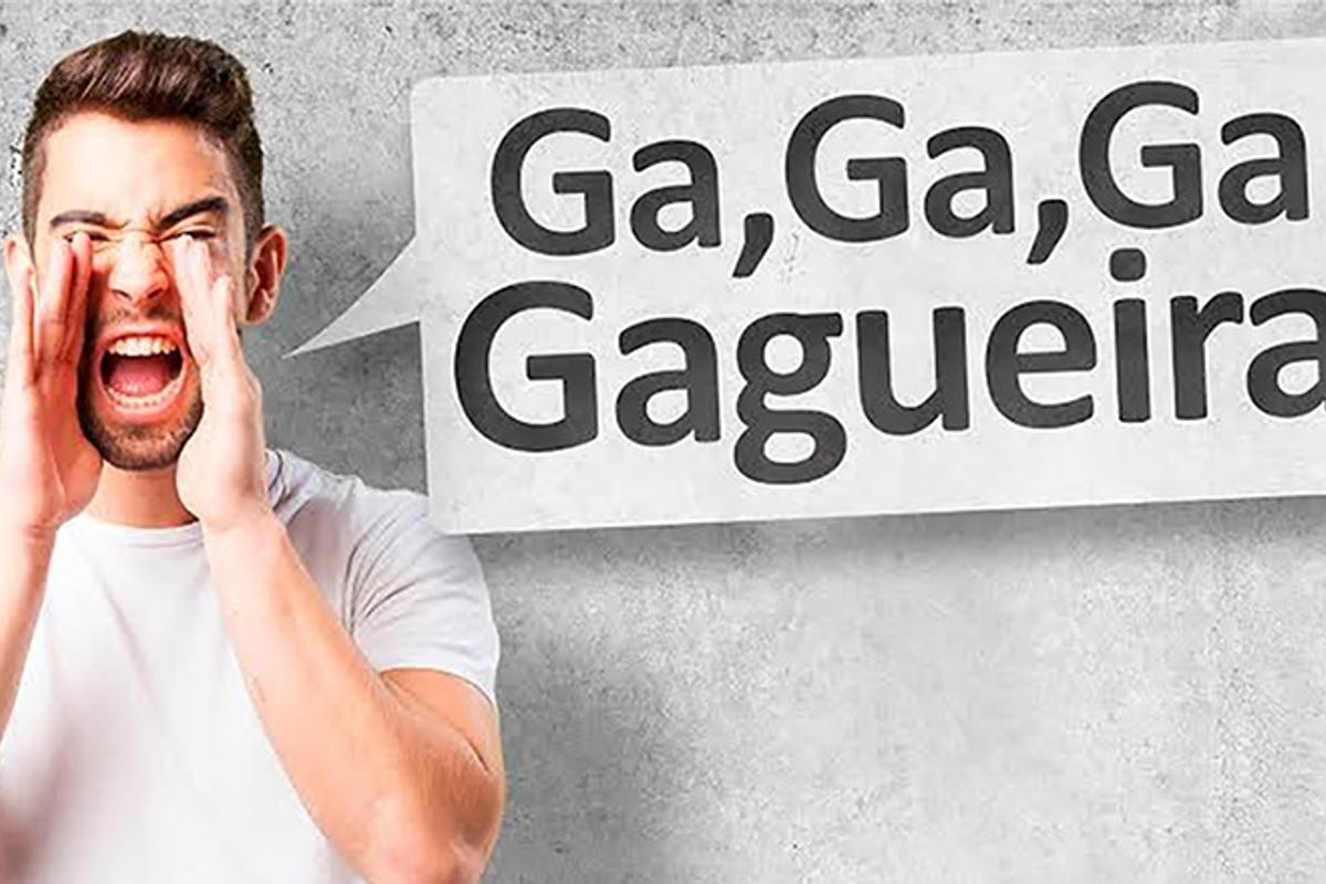 Gagueira. Foto: Ilustrativa