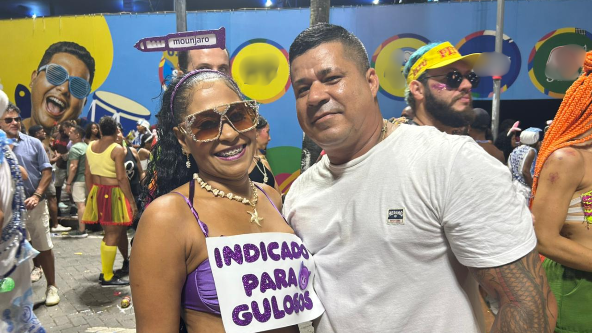 Lilian Almeida foi fantasiada de caneta emagrecedora no último dia de Carnaval em Salvador | Foto: Aratu On