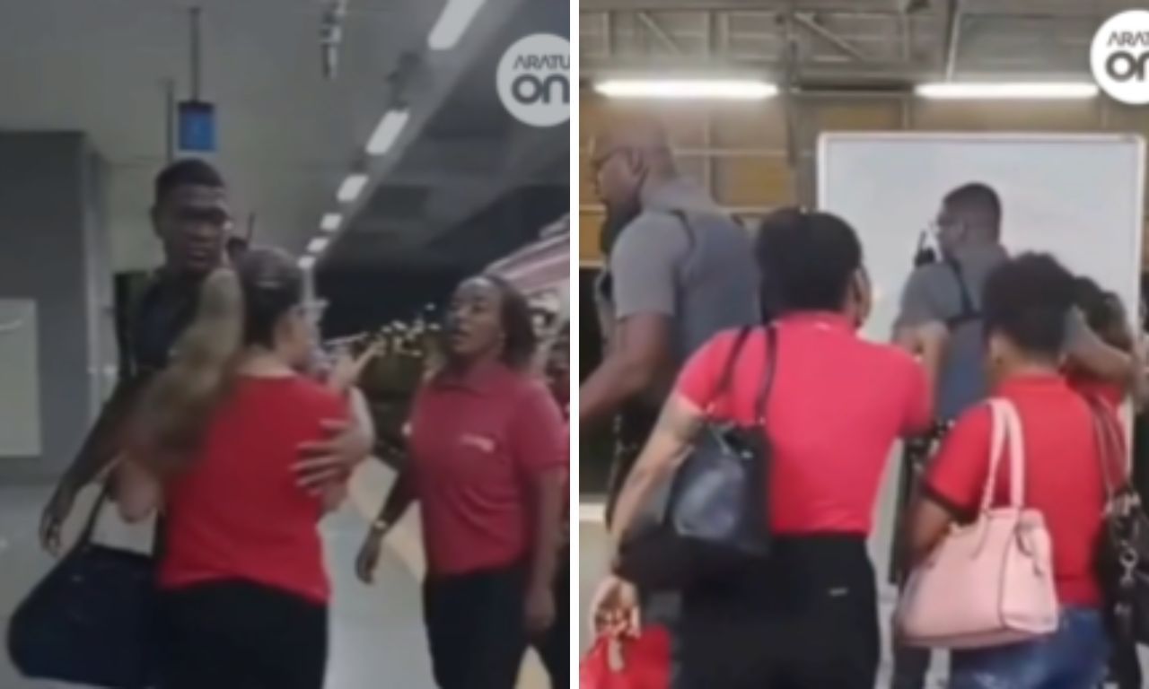  Den&uacute;ncia de racismo no metr&ocirc; em Salvador. Foto: redes sociais