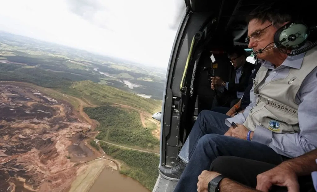 ?Faremos o que estiver ao nosso alcance”; diz Bolsonaro após sobrevoar Brumadinho