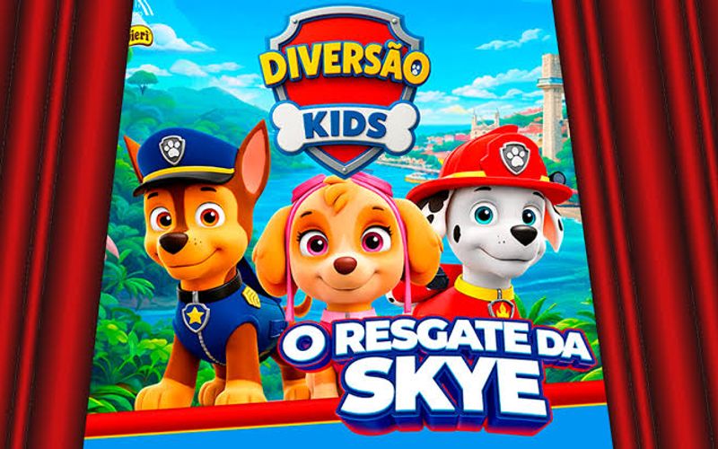 A personagem Skye chega novamente aos palcos com uma nova temporada de &ldquo;O Resgate da Skye ao Vivo&rdquo;/Foto: Divulga&ccedil;&atilde;o