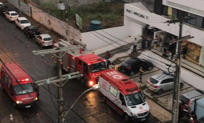 Elevador despenca com pessoas dentro no Parque Bela Vista