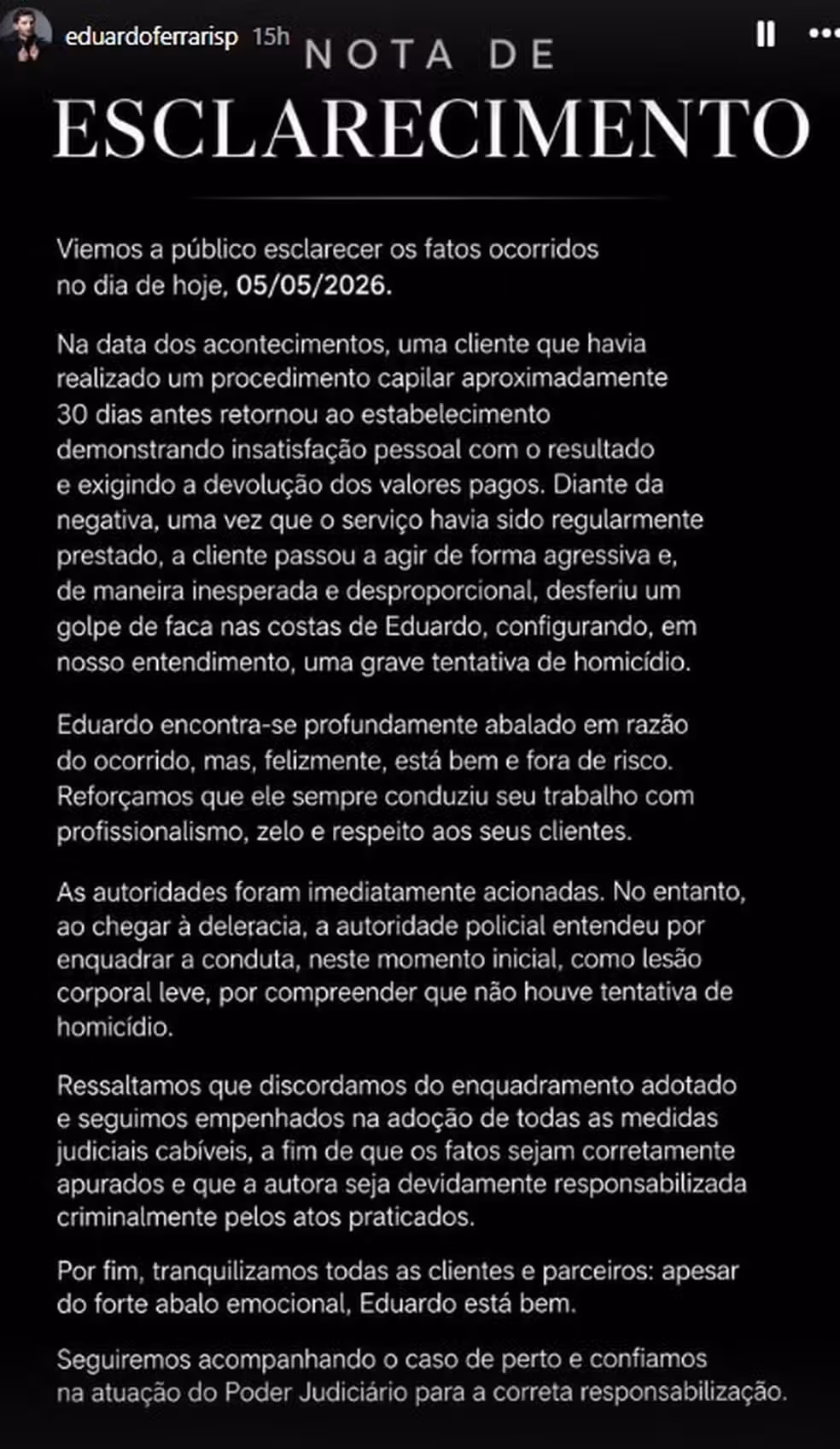 Casos de insatisfa&ccedil;&atilde;o com servi&ccedil;os podem ser resolvidos por meio de &oacute;rg&atilde;os de defesa do consumidor, como o Procon, evitando conflitos judiciais ou viol&ecirc;ncia/Foto: Redes Sociais 