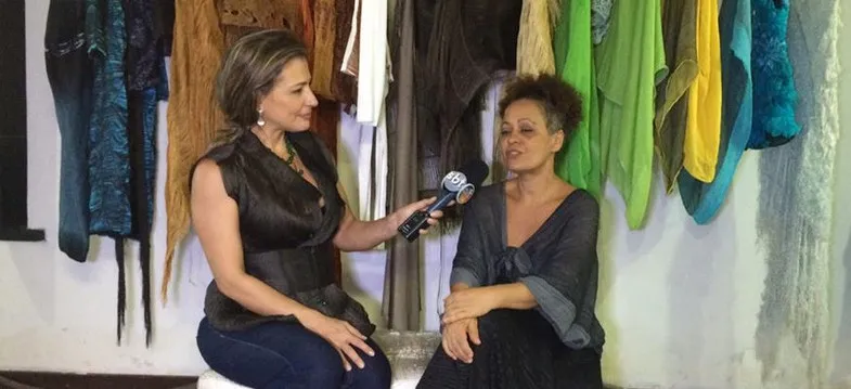 Daniela Prata visita o ateliê da estilista Márcia Ganem; confira detalhes no Chegue Mais deste sábado